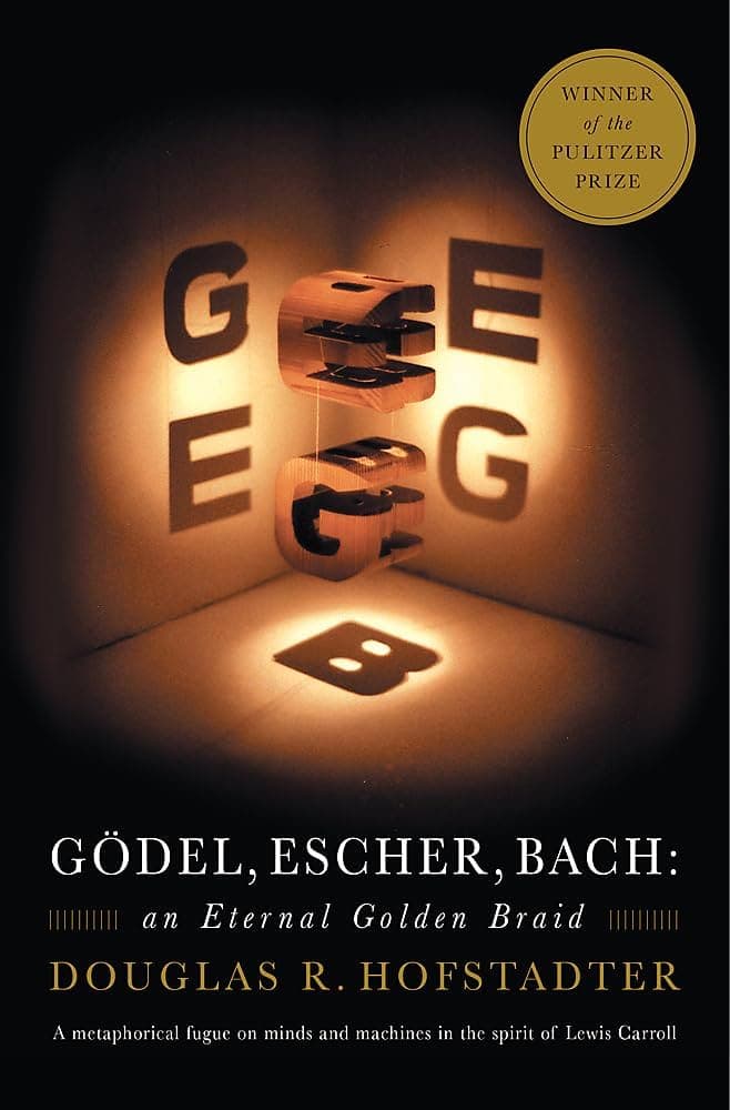 Cover of Gödel, Escher, Bach: an Eternal Golden Braid.
