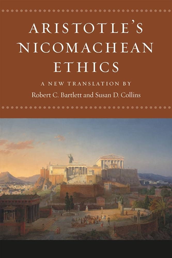 Cover of Nicomachean Ethics.