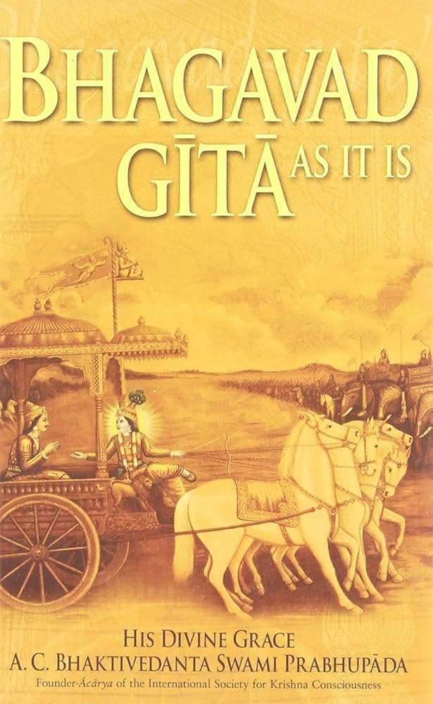 Cover of the Bhagavad Gita.